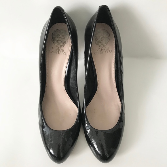 Vince Camuto Shoes - Vince Camuto 4" Heels Black Patent Leather Sz 9.5